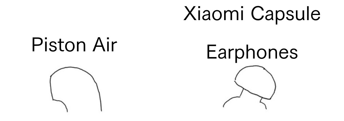 Piston Air vs Xiaomi Capsule Earphones